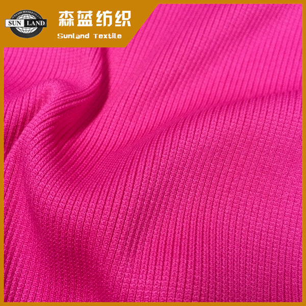 2x2  2x2 poly spandex rib